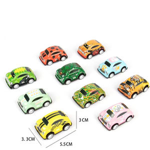 Vehículo de fricción de juguete, coche de dibujos animados de Metal, vehículo de aleación extraíble, varios estilos, mini coche de juguete fundido a presión - Product Image 1