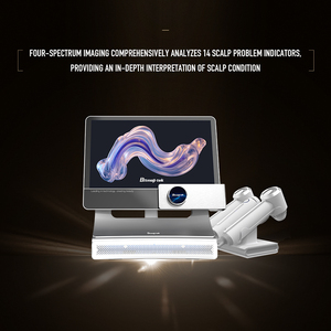 Analyseur de cuir chevelu intelligent 3D AI, scanner capillaire et analyseur de peau, machine de soin capillaire et cutané à oxygène, dernière génération - Product Image 6