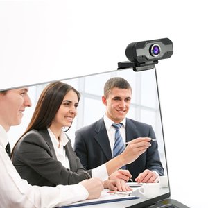 Webcam haute définition 1280x720p 30FPS USB2.0 avec microphone pour cours en ligne sur ordinateur portable - Product Image 1