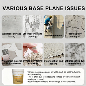 Chất phủ cố định cát gốc nước YURU một thành phần cho tường bê tông & chất phủ cố định cát - Product Image 2