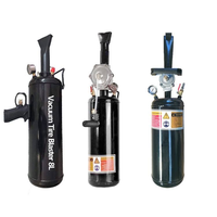 Promotion : Dégonfleur de pneus robuste avec manomètre, gonfleur de pneus portable haute pression avec réservoir