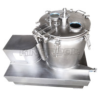 Machine industrielle de centrifugeuse d'extraction de feuille d'usine pour la séparation liquide solide