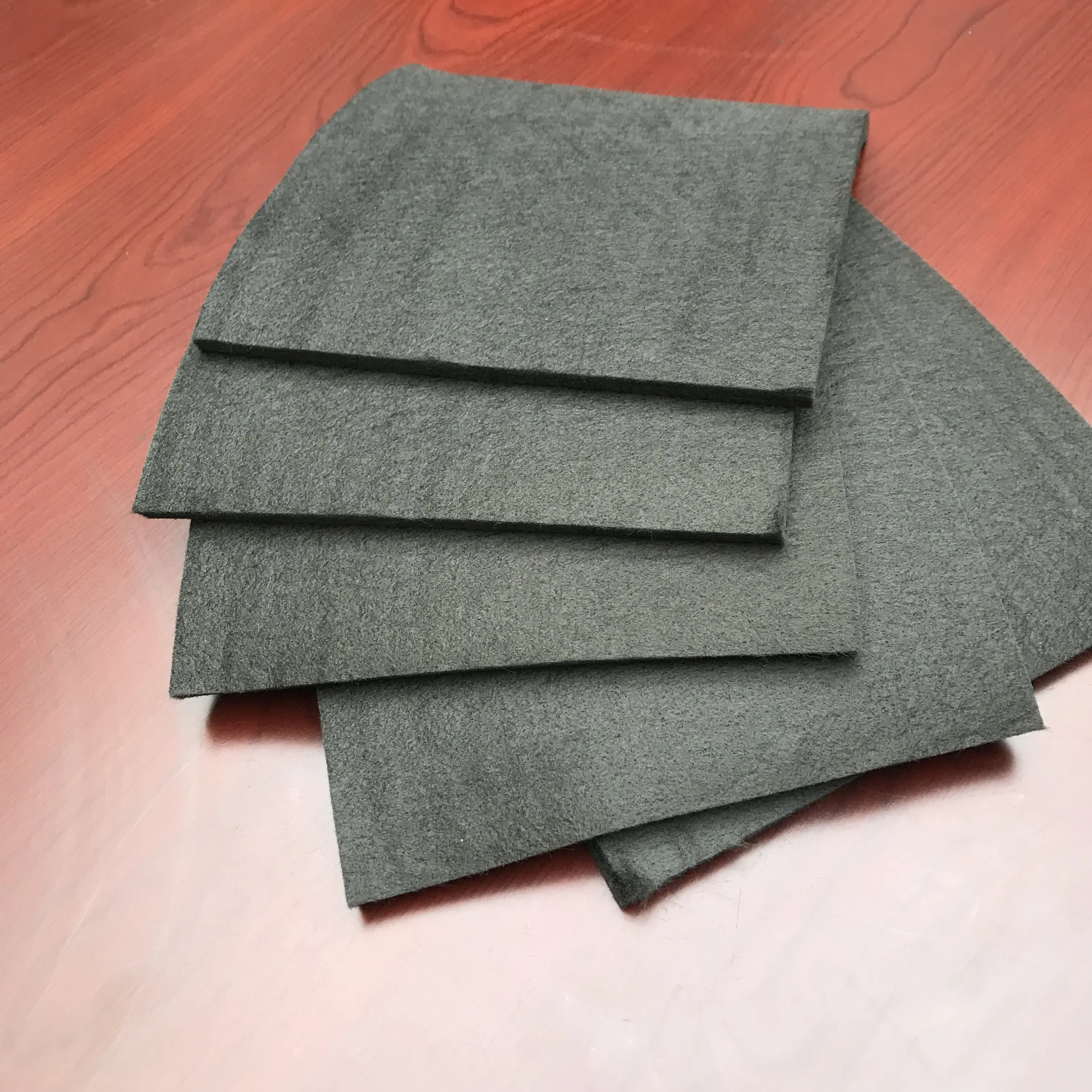 Hard high pure high temperature PAN carbon graphite fiber felt plate