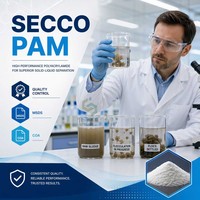 Polyacrylamide Anionique Cationique Conforme REACH SVHC PAM Poudre Blanche Floculant Produits Chimiques pour le Traitement de l'Eau CAS 9003-05-8