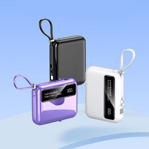 Banco de Energía Portátil de Carga Rápida de 66 W y 20000 mAh con Pantalla LED, Salida PD de 22,5 W, Incluye Cables para Teléfono Móvil - Product Image 2