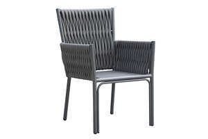 AJUNION moderno di lusso mobili <span class=keywords><strong>da</strong></span> <span class=keywords><strong>giardino</strong></span> <span class=keywords><strong>in</strong></span> alluminio <span class=keywords><strong>da</strong></span> pranzo all'aperto <span class=keywords><strong>tavolo</strong></span> allungabile <span class=keywords><strong>e</strong></span> polirimini intrecciati <span class=keywords><strong>Set</strong></span> <span class=keywords><strong>da</strong></span> pranzo <span class=keywords><strong>da</strong></span> <span class=keywords><strong>giardino</strong></span> - Product Image 2