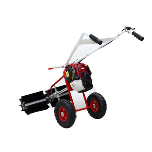 Di động nhân tạo Turf cài đặt Cỏ Nhân Tạo điện bàn chải máy sân golf quét - Product Image 3