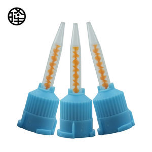 AB50ML 10:1 leggero tubo di miscelazione statico Silicone gomma materiale orale adesivo macchina chimica industriale parti di miscelazione punta - Product Image 1