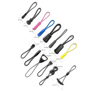 Multistyles TPU Zipper Pull Anti- Loss <span class=keywords><strong>Valise</strong></span> Tent Backpack Fit Rope Tag Travel Bag Puller Outdoor Tool - Product Image 4