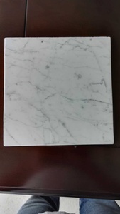 Premium Modern Polished Carrara White <b>Marble</b> Big Slab Waterproof for Floor Vanity Staircase Bathroom Hall Indoor Background Wall - Product Image 2