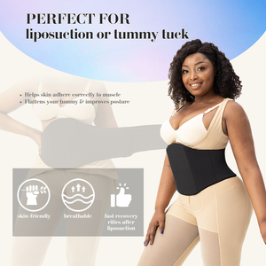 Tummy Control Back Support Belt recupero Postpartum 360 Lipo Foam Wrap Ab Board Post chirurgia compressione Tummy Tuck Board - Product Image 5