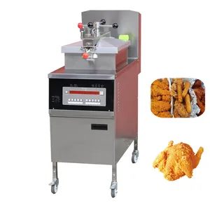 Gas Chicken Broast Machine Huhn Kartoffel chips Friteuse Maschine Preis Braten Chicken Wings Maschine