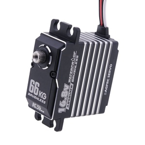 RC 16.8V 4S 0.100s 66KG Torque Engranajes de Acero Impermeables Sin Escobillas para Modelos de Coches 1/8 - Product Image 1