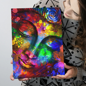 Buddha Meditation <strong>Canvas</strong> <strong>Prints</strong> Wall Art <strong>Canvas</strong> Painting Stretch <strong>Frame</strong> Ready to Hang on the Wall - Product Image 3