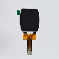 Modul LCD 1,77 Inci Resolusi 320*358 Bentuk Khusus Dengan Lampu Latar Putih Layar TFT LCD
