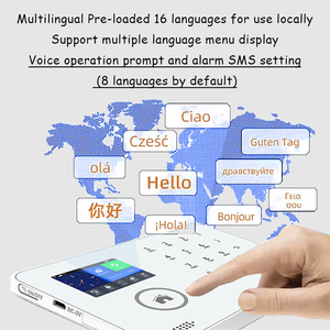 Home an ninh Hệ thống báo động <span class=keywords><strong>camera</strong></span> cảm biến chuyển động khả năng chịu nước 4G/Wi-Fi ứng dụng nhà thông minh SMS phát hiện cuộc gọi cho hệ thống báo cháy - Product Image 3