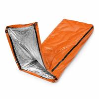 Saco de Dormir de Emergencia Ultraligero de Mylar, Impermeable y Térmico, para Campismo y Supervivencia al Aire Libre
