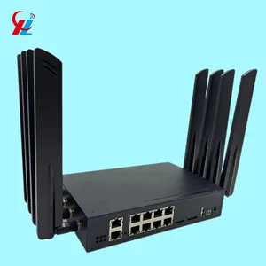 New Electronic Products 2024 HC-G80 High Power 4G 5G Lte AX3000Mbps WIFI6 Sim Card Gigabit Wireless Wifi Router With 10 Ports