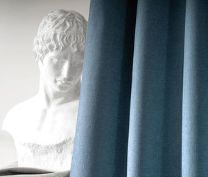 Elegante Tenda Oscurante Comfort Wave in Poliestere/Lino, Design Ecologico e Moderno per Soggiorno - Product Image 2