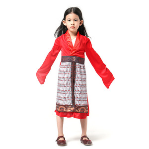 Costume de cosplay pour filles, vêtements chinois anciens verts, <span class=keywords><strong>robe</strong></span> Hua <span class=keywords><strong>Mulan</strong></span> DISP-016 - Product Image 6