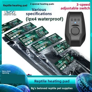 Coussin chauffant pour reptiles (tortues, lézards, crapauds) - Contrôle de la chaleur pour trois réglages de température - Plaque chauffante JR - Product Image 5