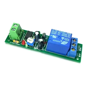 สวิตช์ตั้งเวลา JK02 0-60 วินาที DC ปรับเวลาหน่วงได้ 5V 12V 24V อินพุตรีเลย์โมดูล ตัวตั้งเวลา สวิตช์รีเลย์ - Product Image 1