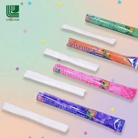 Chewing-gum Halal fruité semi-moelleux personnalisé, four saveurs, en vrac, boîte multicolore, avec autocollant, pour enfants, vente en gros, directement de l'usine