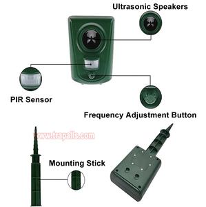 Ahuyentador <span class=keywords><strong>de</strong></span> Animales Ultrasónico con Sensor <span class=keywords><strong>de</strong></span> Movimiento PIR para Jardín y <span class=keywords><strong>Campo</strong></span>, Resistente al Agua y con Energía Solar - Product Image 3