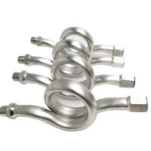 Manomètre en acier inoxydable, siphon à vapeur de type Q à 90 degrés - Product Image 3