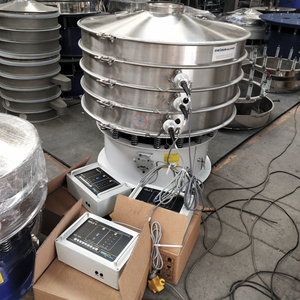 Stainless steel ultrasonic vibrating screen for <b>graphite</b> <b>powder</b> - fine anti-static rotary vibrating screen - Product Image 6