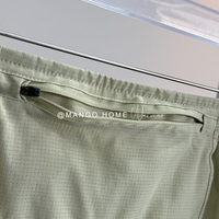Celana Lari Unisex Plus Size 2-in-1 dengan Lapisan Dalam Cepat Kering dan Bernapas, Bahan Penyerap Keringat untuk Musim Panas