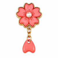 Breloques colorées en alliage de zinc unisexe pour chaussures, motifs fleurs et boucles, pour décorations de sabots, accessoires de chaussures DIY