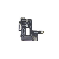 Papan Adaptor Raspberry Pi 5 X1003 PCIe ke M.2 2242 2230 NVME Papan Ekspansi Solid-state Drive