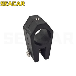 Seacar 22mm Collier de serrage noir en plastique pour capote bimini, quincaillerie marine pour remplacement de pare-soleil de bateau - Product Image 4