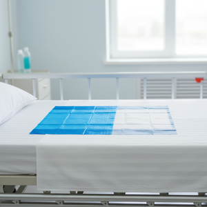 Draps de lit jetables imperméables multi-usages à 5 couches, antidérapants, pour le positionnement des patients, pour adultes et personnes âgées - Product Image 3