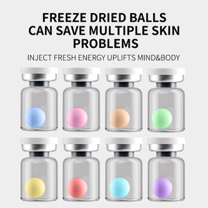 Rainbow Freeze-Dried <b>Balls</b> 50g Moisturizing Facial Powder Skin Care Set - Product Image 2