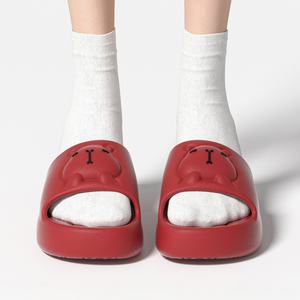 Chaussons Doux et Adorables en Toile Denim Écologique avec Doublure en Fourrure de Renard, Antidérapants, Chauds, Tendance, pour Intérieur/Extérieur, Grande Taille, Confort Optimal - Product Image 5