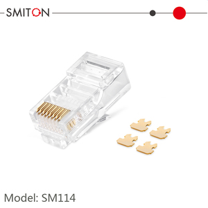 Connecteur <span class=keywords><strong>RJ45</strong></span> Cat5 non blindé UTP 8P8C pour câble réseau Cat5 torsadé - Product Image 6