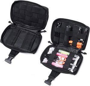 กระเป๋าอเนกประสงค์แบบยุทธวิธี Molle Admin Pouch, กระเป๋า EDC สำหรับคาดเอว, กระเป๋าใส่อุปกรณ์อเนกประสงค์แบบโมดูลาร์, กระเป๋าจัดระเบียบอุปกรณ์ปฐมพยาบาลสำหรับลูกเสือ - Product Image 3