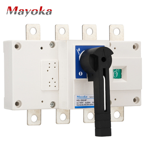 Interruptor de Desconexión Automática de Bajo Voltaje HGL-250/4P <span class=keywords><strong>250A</strong></span>, 4 Polos, Trifásico, Aislador de PC, Alta Capacidad de Ruptura para Hogares - Product Image 3