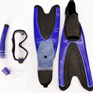 Conjunto de equipamentos de mergulho profissional Kit mergulho Máscara natação Snorkel Fins Sets para adultos