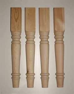 Unfinished knotty <strong>pine</strong> solid wood <strong>table</strong> furniture <strong>legs</strong> modern 4 x 4 <strong>table</strong> <strong>legs</strong> suppliers inch inch-141 - Product Image 1