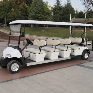 Voiture de golf touristique <span class=keywords><strong>vintage</strong></span> classique électrique 8 ou 10 places pour le commerce de gros - Product Image 2