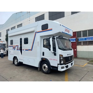 SINOTRUK HOWO Commander Camion Léger Aménagé Type C, Camping-car Familial Entièrement Équipé, Diesel 8AT 5T, pour Voyages en Voiture et Activités de Plein Air - Product Image 5
