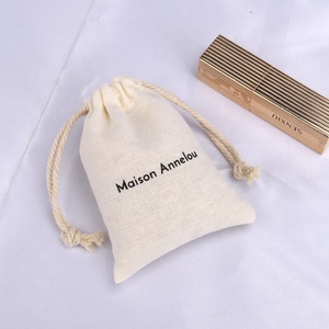 Petite pochette blanche en <span class=keywords><strong>lin</strong></span>, 38 pièces, avec cordon en Jute - Product Image 3
