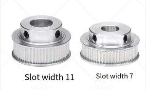 ล้อซิงโครนัส GT2 90 ฟัน, รอกไทม์มิ่งอะลูมิเนียม ความกว้าง 10 มม. สำหรับโครงการพิมพ์ <span class=keywords><strong>3</strong></span> มิติ - Product Image 3