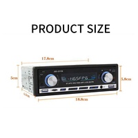 20158 double bouton de réglage du volume double U fonction de charge rapide FM/USB/TF petite carte/AUX voiture MP3 lecteur BT