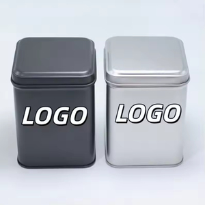 Caja Rectangular Hermética Personalizada para Té, Envase de Hojalata de Grado Alimenticio, Impresión CMYK, Grabado en Relieve, Reciclable para Azúcar y Goma de Mascar - Product Image 2