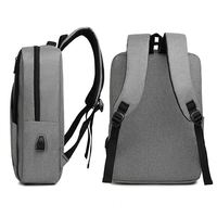 Sac à dos pour ordinateur portable tendance et imperméable, antivol, pour hommes et femmes, avec logo personnalisé, USB, sac d'école