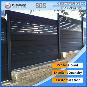 Mẫu miễn phí Dễ dàng cài đặt thiết kế hiện đại <span class=keywords><strong>Hide</strong></span> khung WPC hàng rào cho bảng điều khiển ngoài trời - Product Image 5